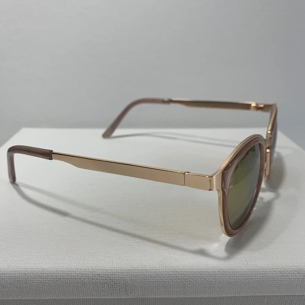 Nine West pink and gold sunglasses